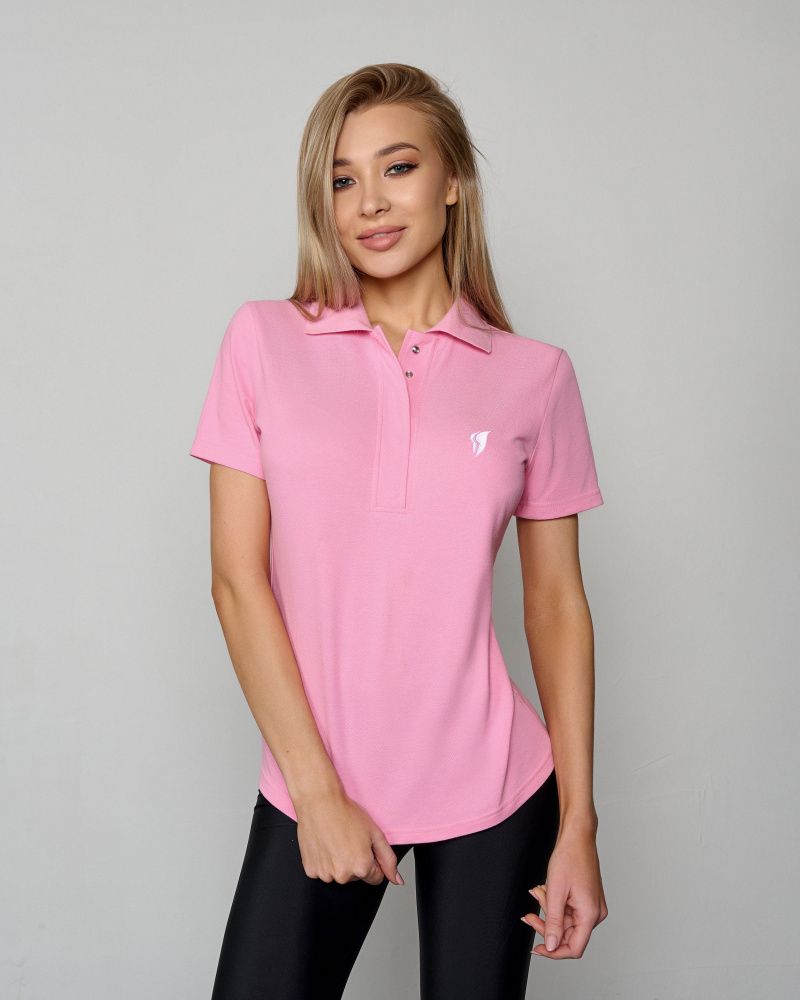 Bona Fide: T-Shirt Polo "Baby Pink"