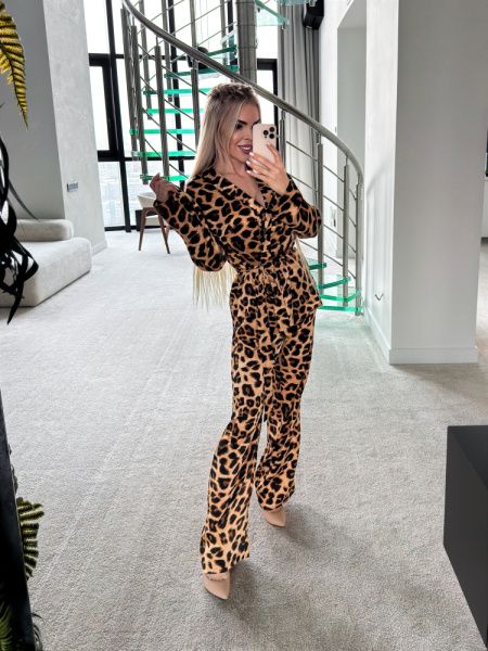 Bona Fide: Satin Pants "Wild Cat"