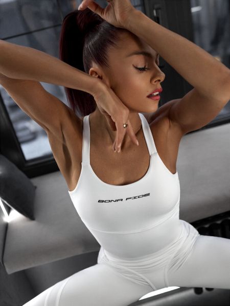 Bona Fide: Grace Top "Juicy White"