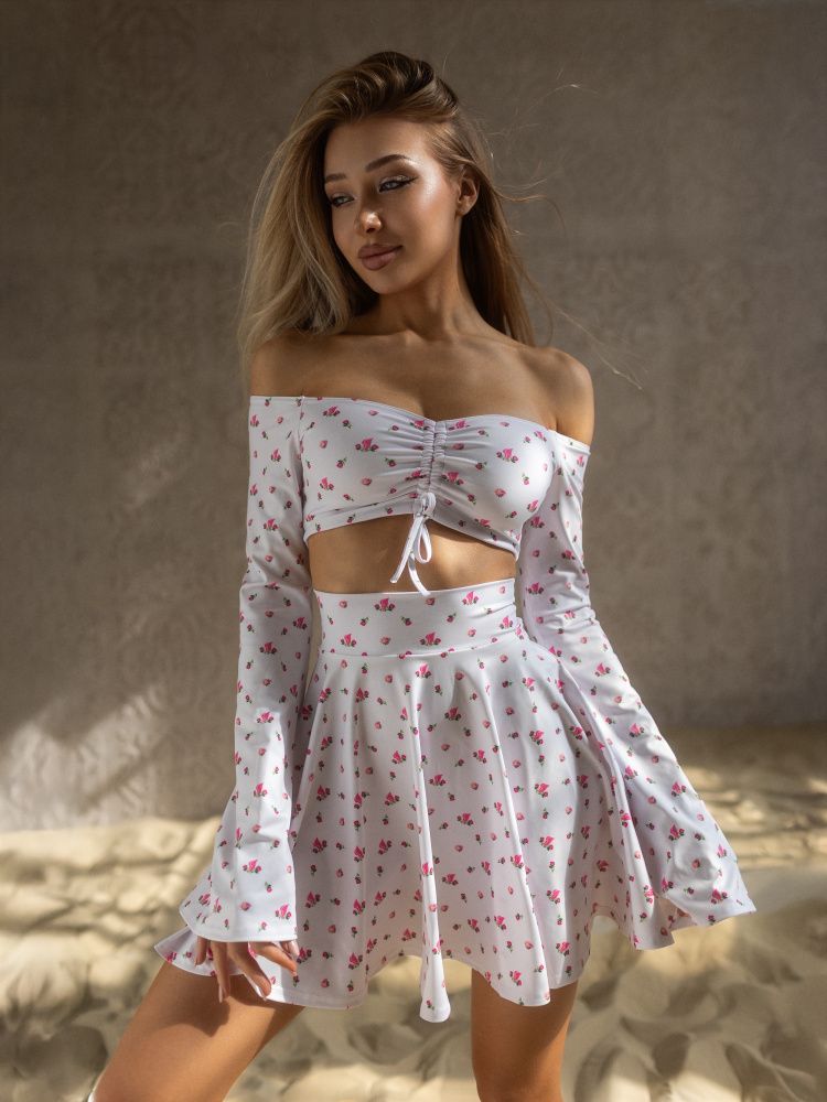 Bona Fide: Sunny Skirt "White Dreams"