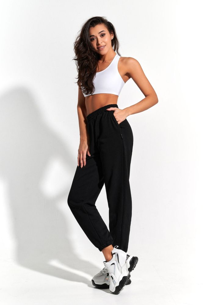 Bona Fide: Happy Joggers "Black"
