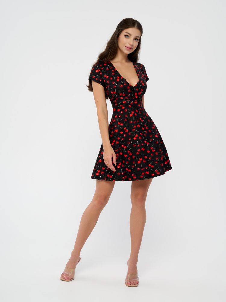 Bona Fashion: Decolletage "Black & Cherry"
