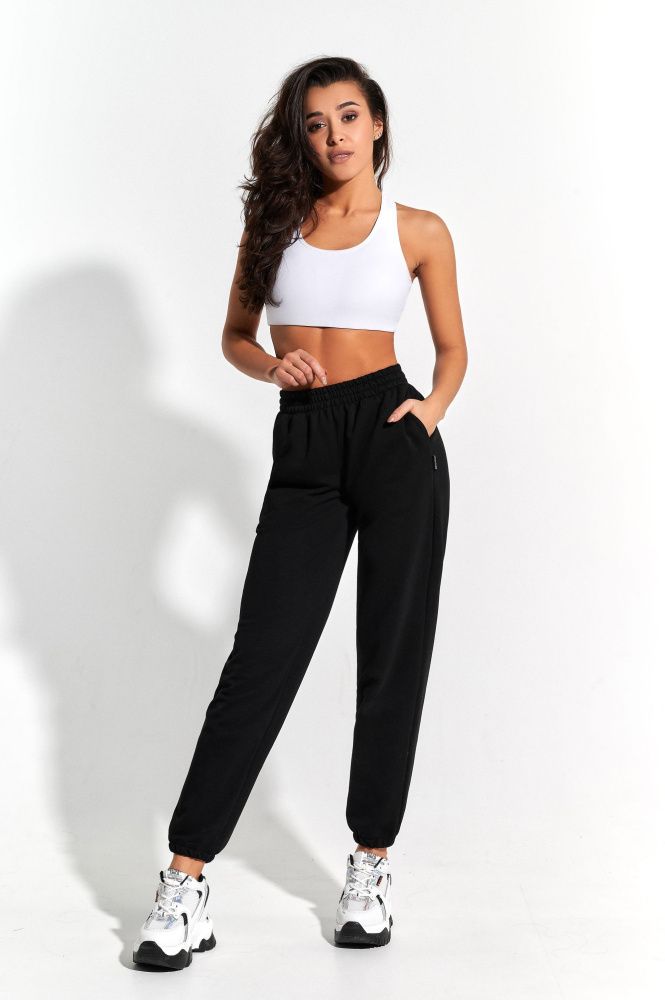 Bona Fide: Happy Joggers "Black"