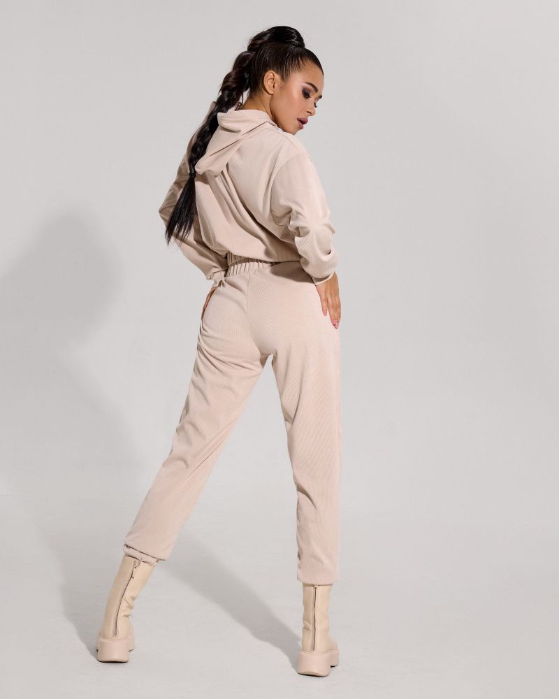 Bona Fide: Flex-pants "Ivory Velvet"