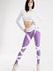 Лосины Bona Fide: Mummy &quot;Dark Lavender & White&quot;