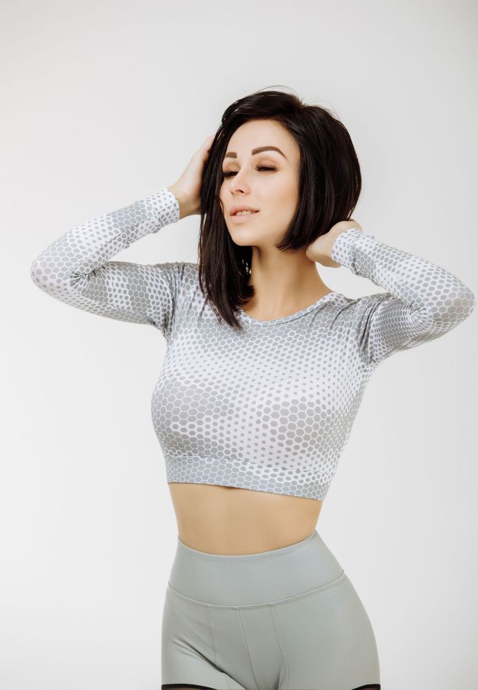 Bona Fide: Rashguard Mini "White Grid"