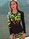Рашгард Bona Fide: Rashguard Round Military Edition &quot;Yellow Neon&quot;
