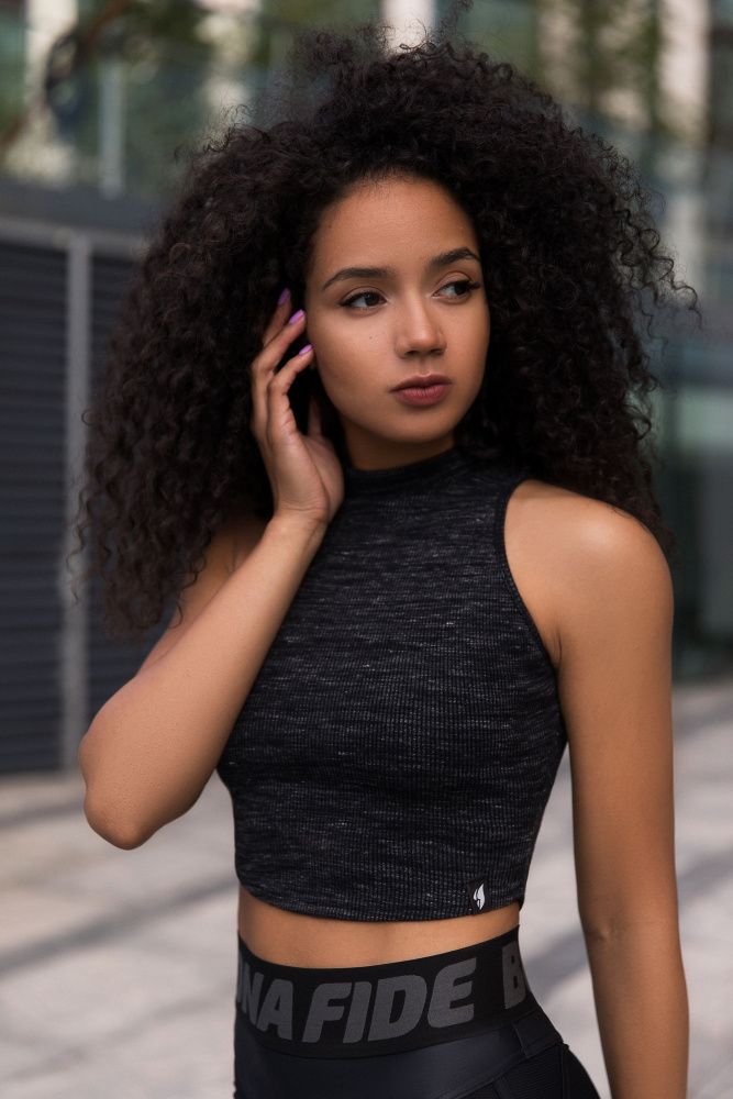 Bona Fide: Top Slim "Black Melanje"