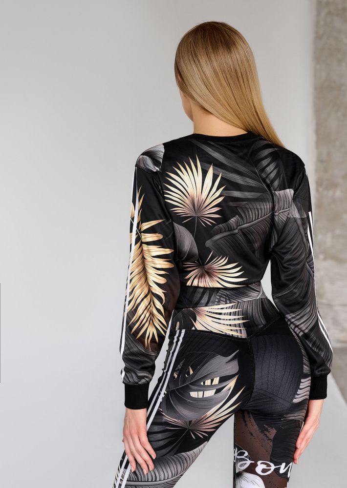 Bona Fide: Easy Shirt "Black Leaves"