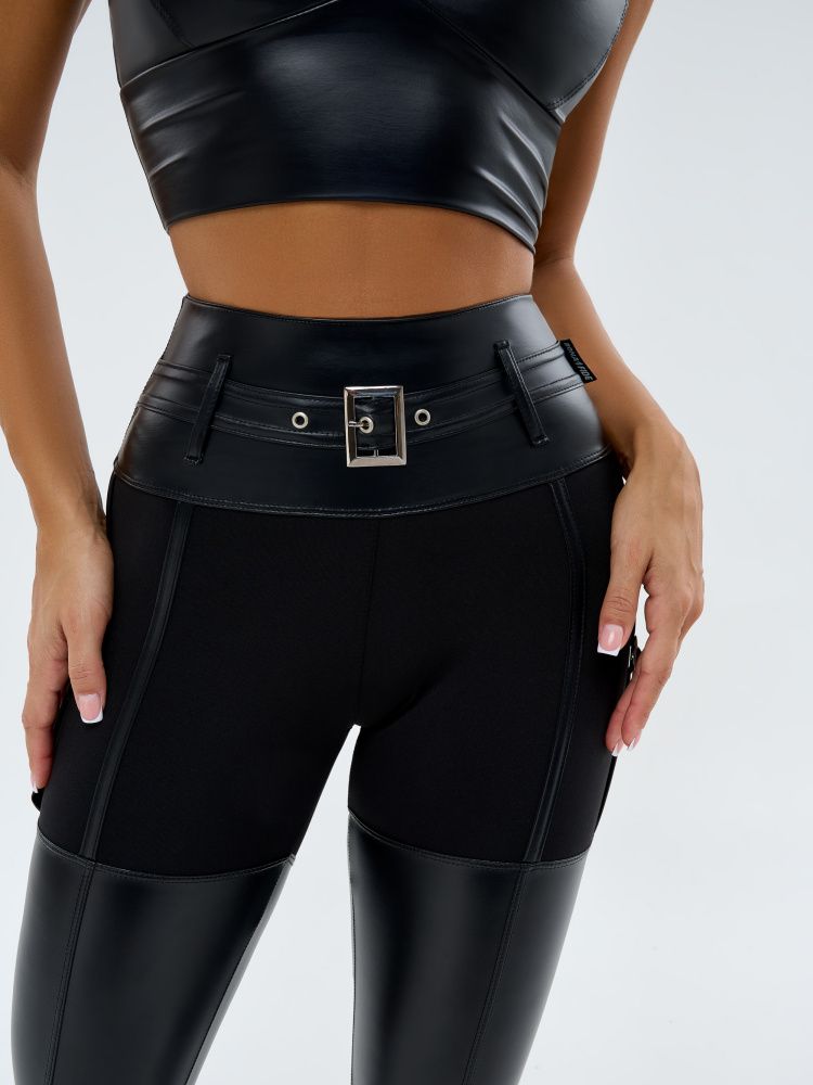 Лосины : Dominatrix  "Black Blaze"