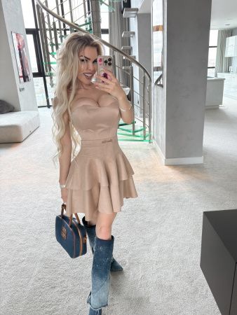 Bona Fide: Miss Kiss skirt  "Beige"