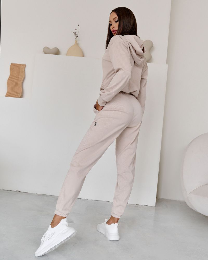Bona Fide: Flex-pants "Ivory Velvet"