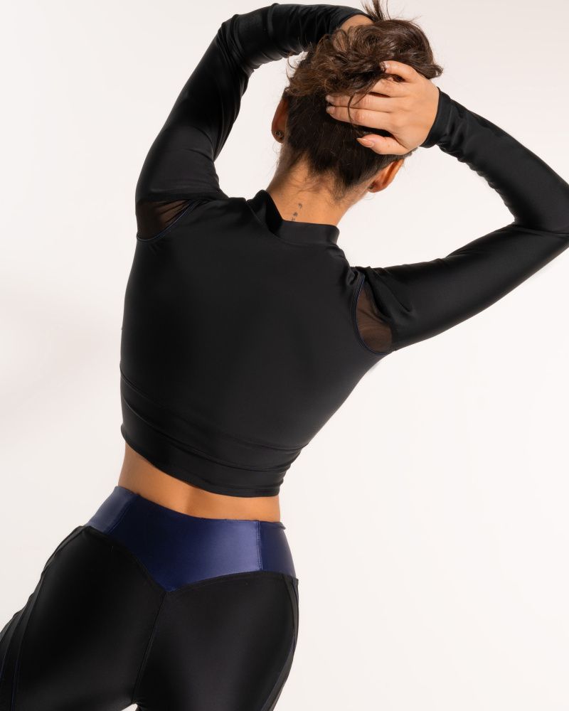 Bona Fide: Rashguard OverFlow Skin "Black & Blue"