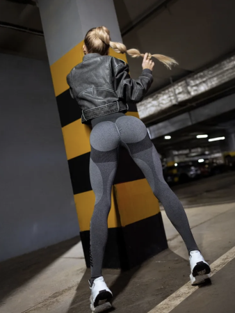 Bona Fide: Majestic Leggings "Gray Melanje"