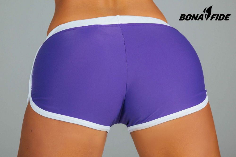 Bona Fide: Shorts "Purple & White"