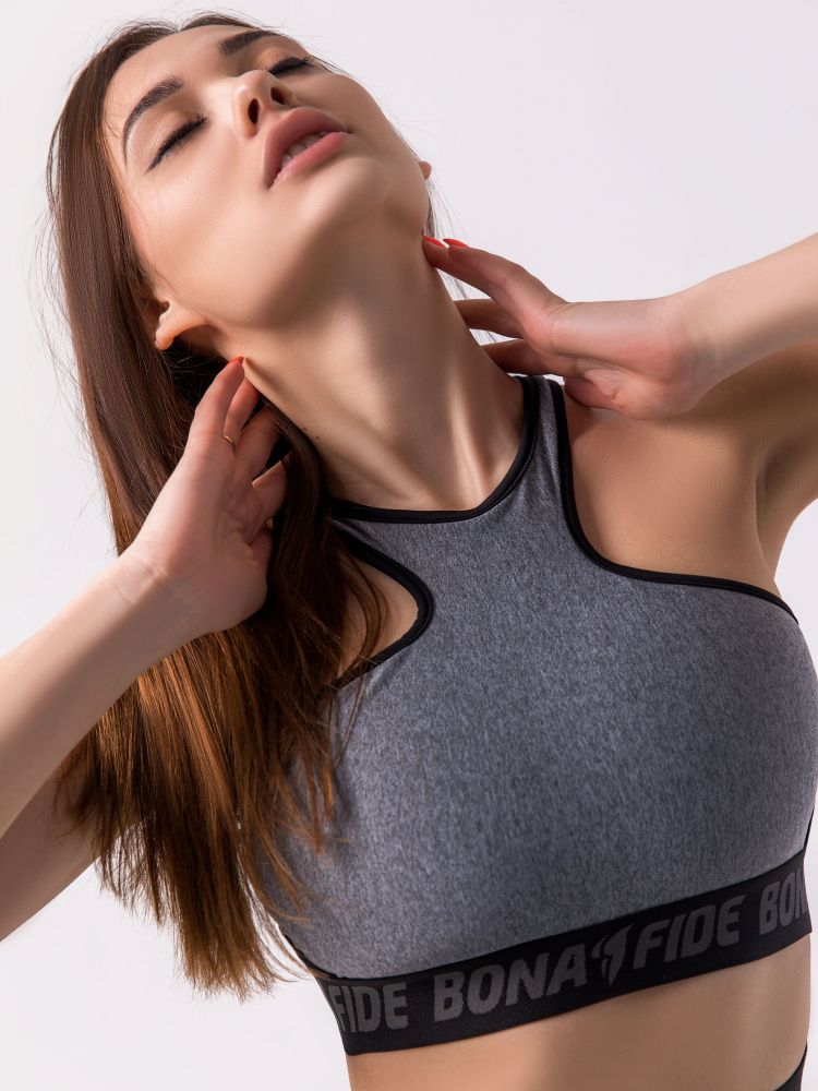 Bona Fide: Top Windy Brand "Light Gray Melange"