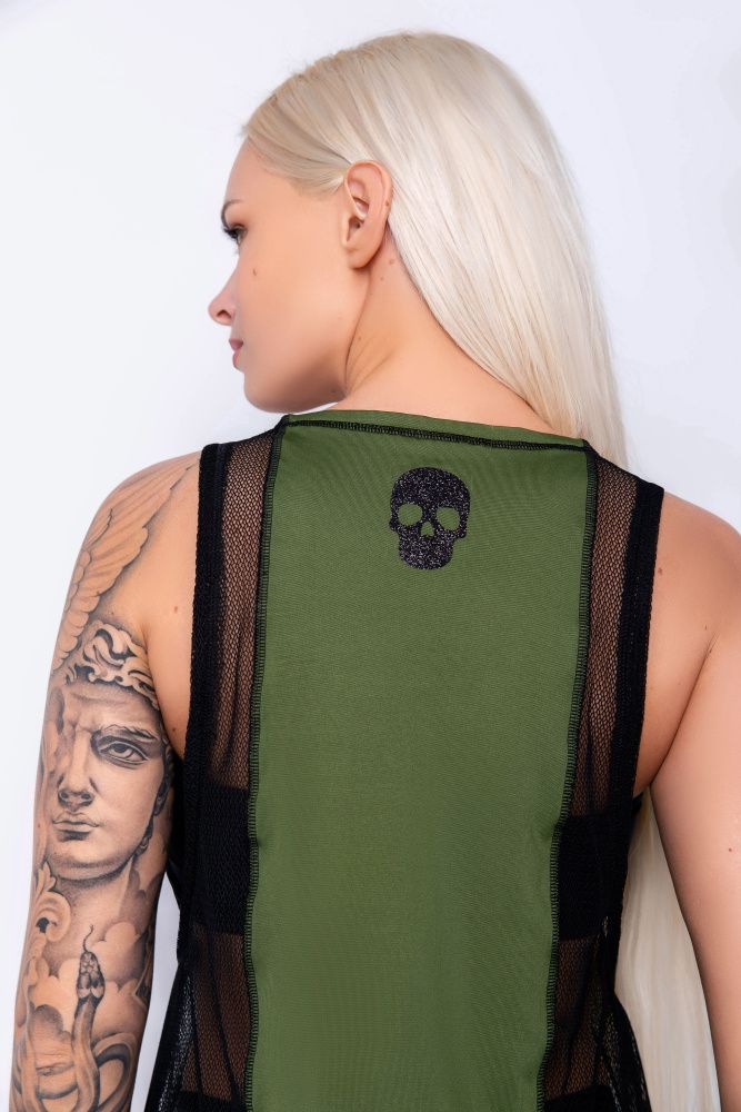 Bona Fide: Shirt Classic Skull "Khaki"