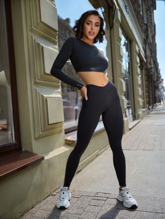 Укороченный рашгард Rashguard Mini "Black"