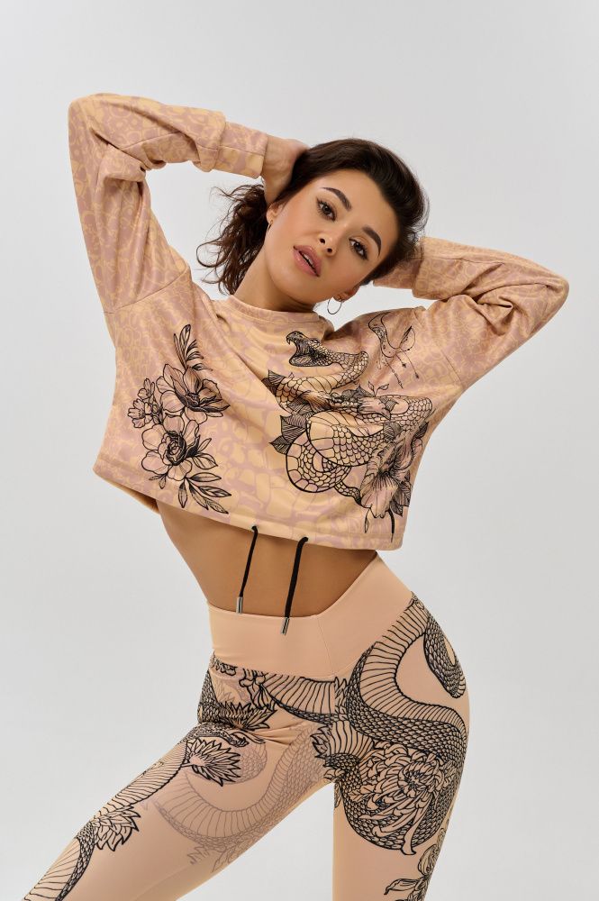 Bona Fide: Sweety Short Tattoo "Beige"