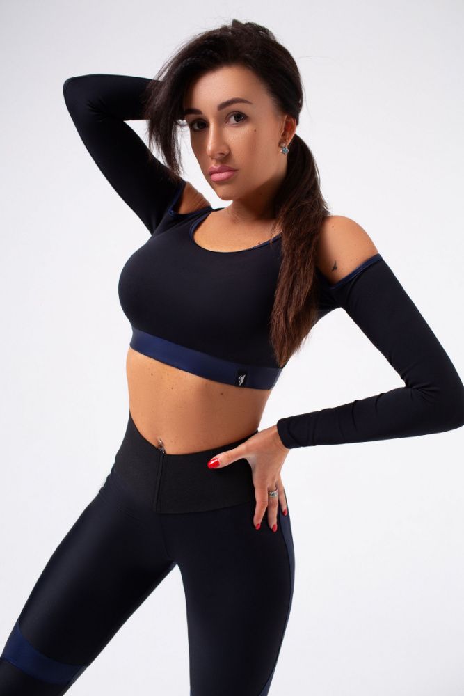 Bona Fide: Rashguard Mini Infinity  Skin Edition "Black & Total Blue"