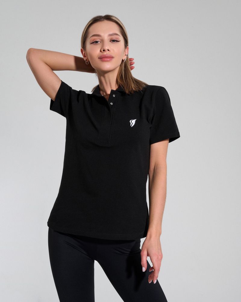 Bona Fide: T-Shirt Polo "Black"