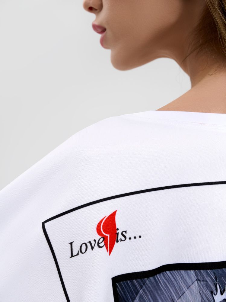 Bona Fashion: OVERSIZE T-shirt "Full of Love"