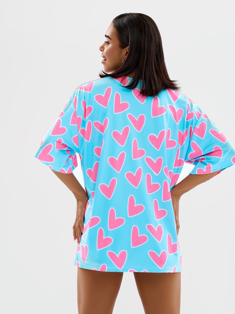 Bona Fashion: OVERSIZE T-shirt "Meow Criminal"