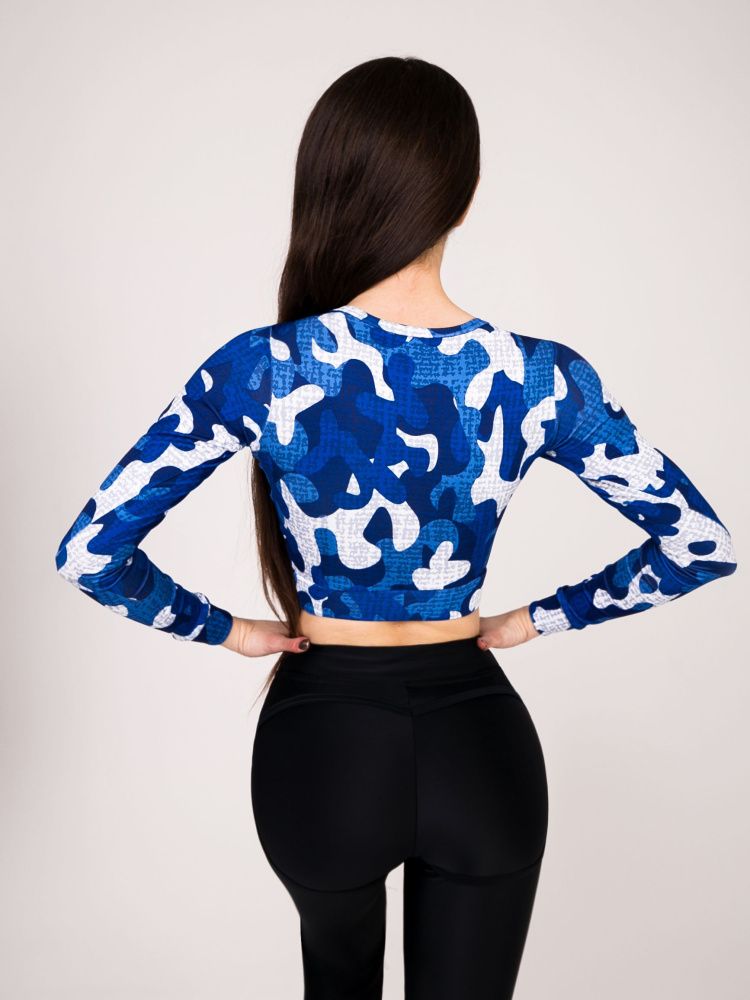 Bona Fide: Rashguard Mini "Military Arctic Stars"