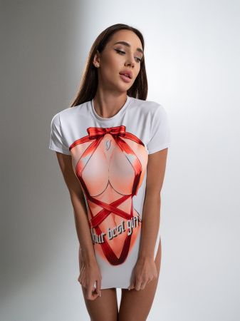 Bona Fashion: T-shirt Round "Best Gift"