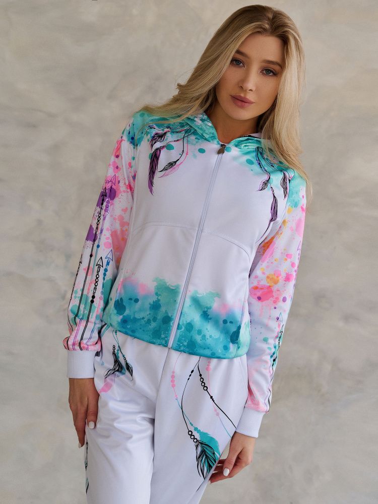 Bona Fide: Hoody Dream Catcher "White"