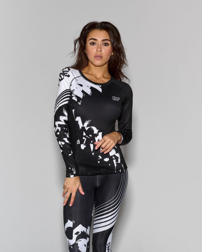 Bona Fide: Rashguard Round Military Edition "Black"