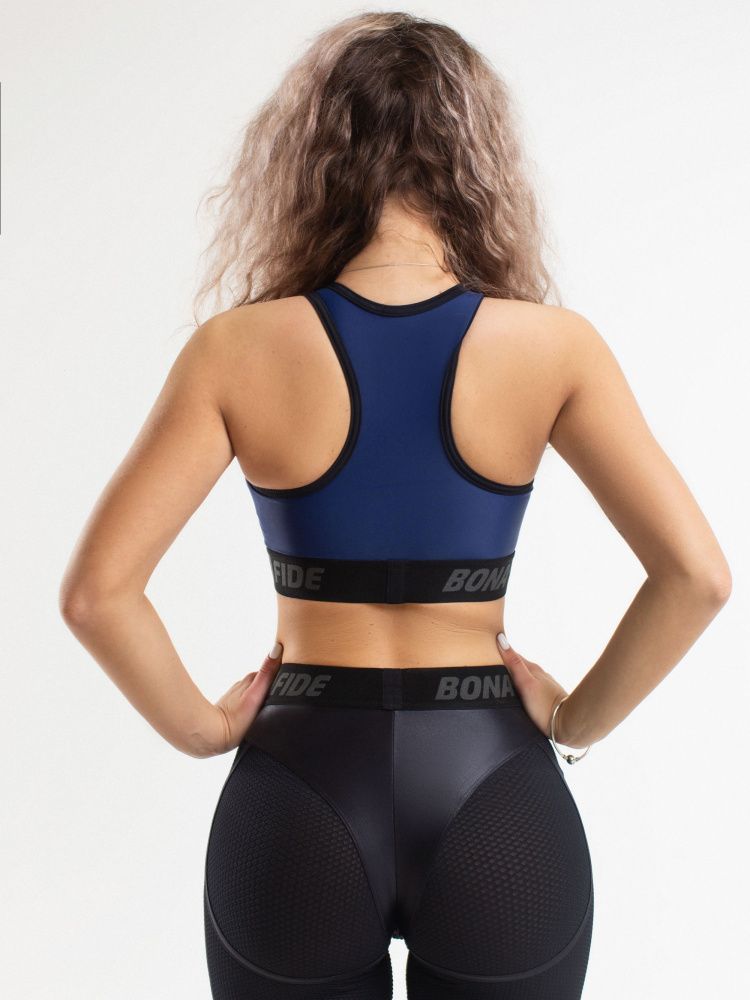 Bona Fide: Top DarkMisstress "Total Blue & Black"