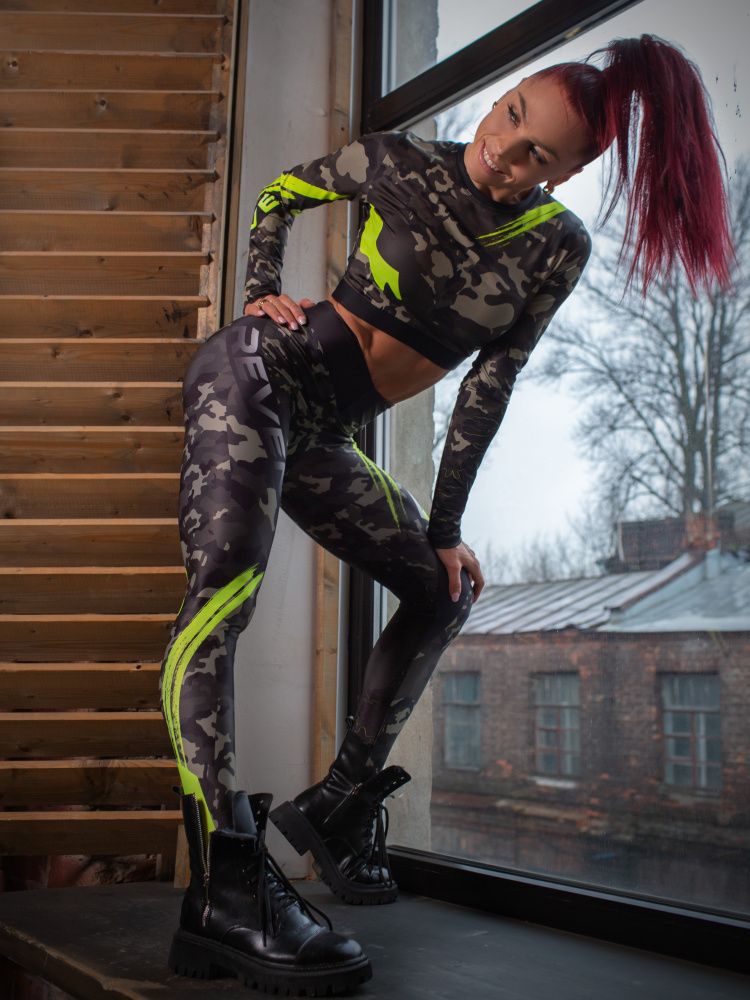 Bona Fide: Rashguard Midi Revenge "Lime"