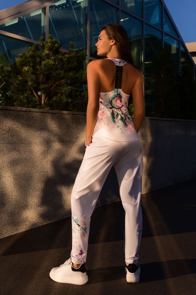 Bona Fide: Mrs Olympia Pants Dream Catcher "White"