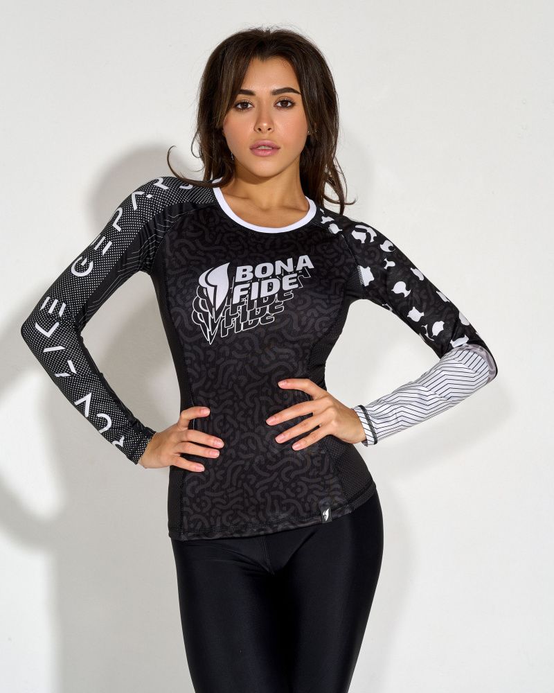 Bona Fide: Rashguard Round Run Like Gepard "Gray"