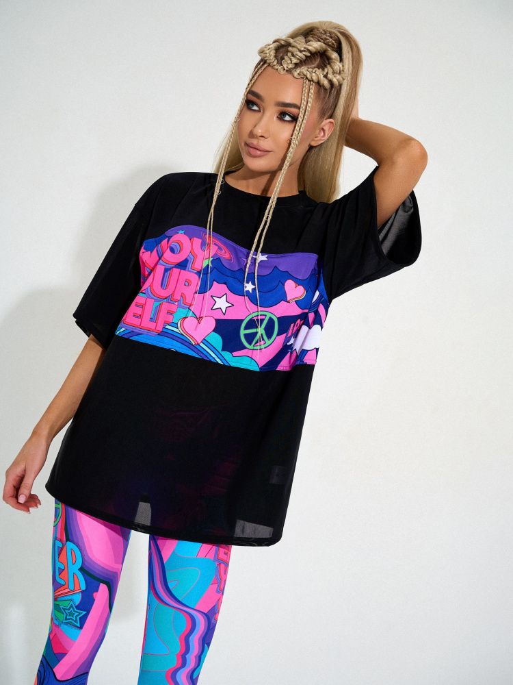 Футболка OVERSIZE T-shirt "Girl Power"