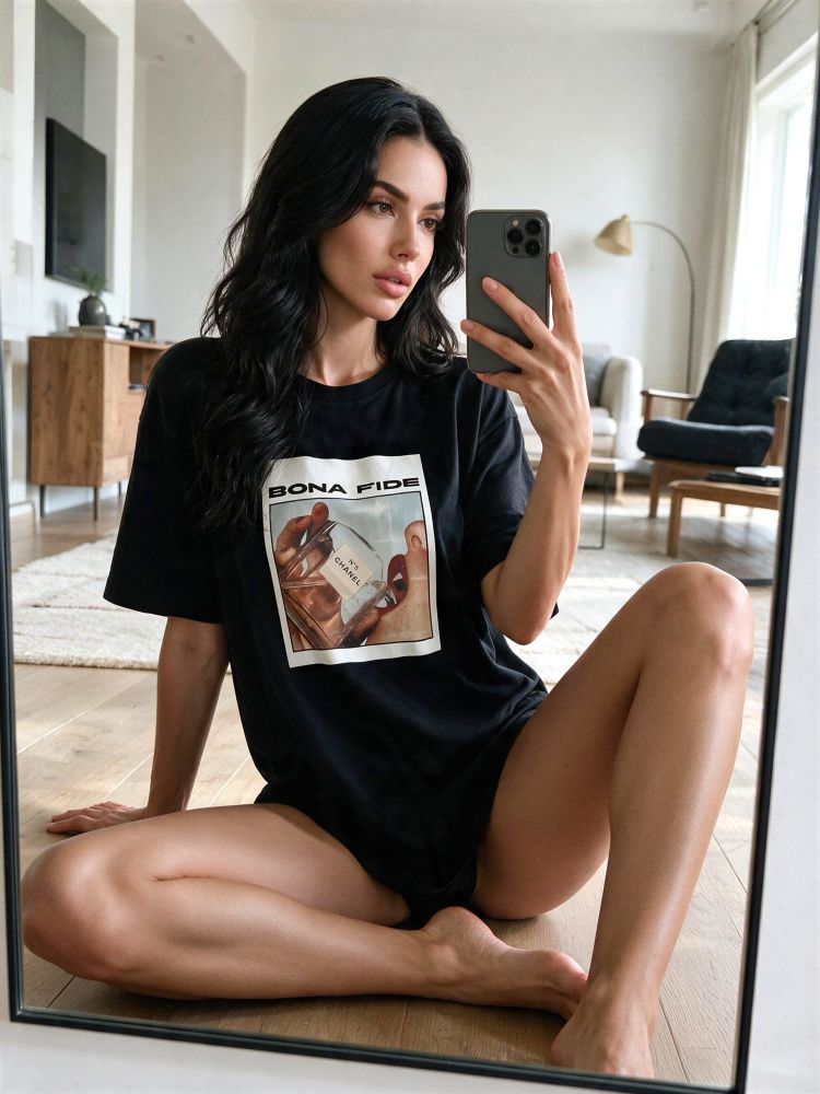 Bona Fide: OVERSIZE T-shirt "№5"