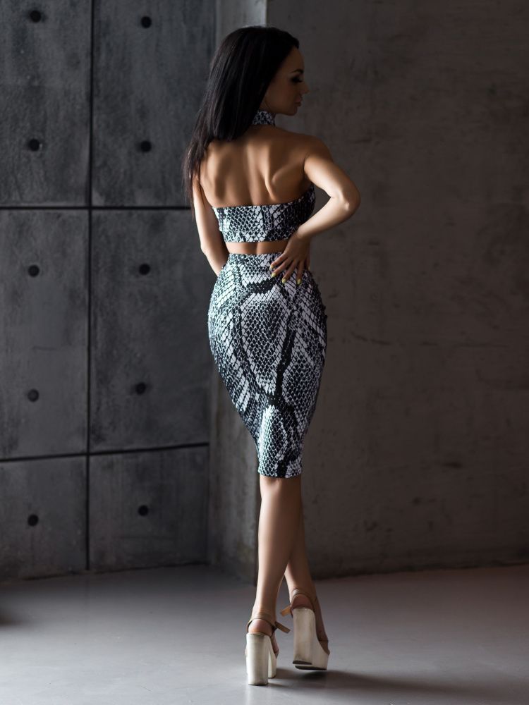 Bona Fide: Bastet Top "Milk Snake"