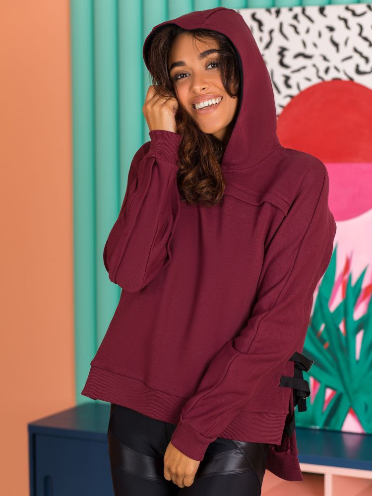 Bona Fide: Hoody FortComfort "Red Plum"