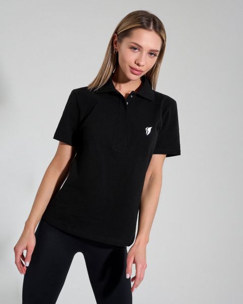 Bona Fide: T-Shirt Polo "Black"