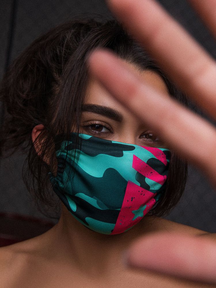 Bona Fide: Defend Mask "Glamour Army Emerald"