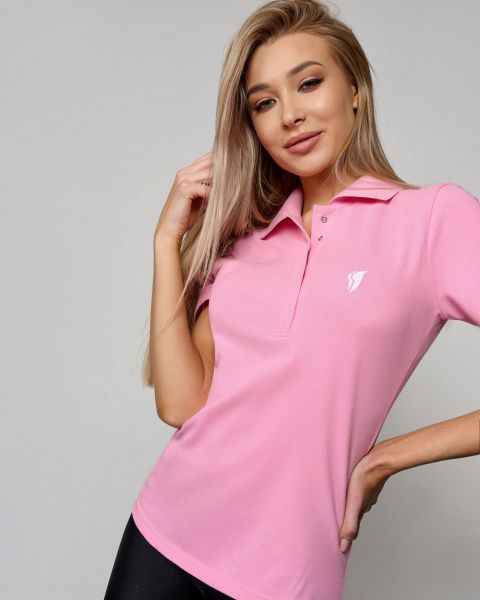 Bona Fide: T-Shirt Polo "Baby Pink"