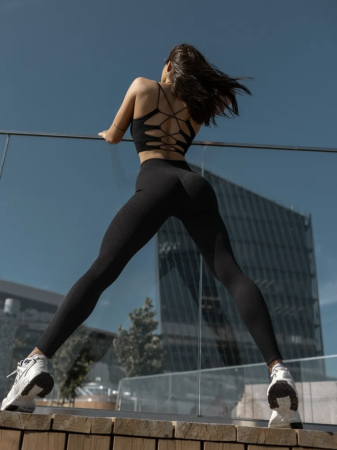 Bona Fide: Angel  Leggings "Black"