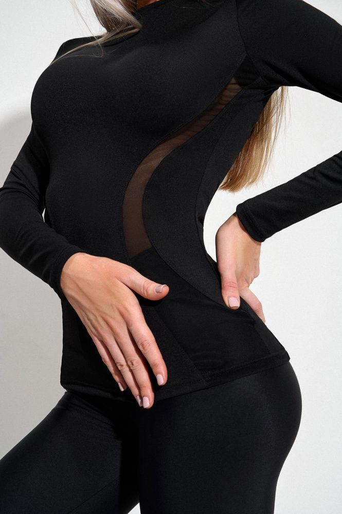 Рашгард : Longsleeve Move Up  "Black"