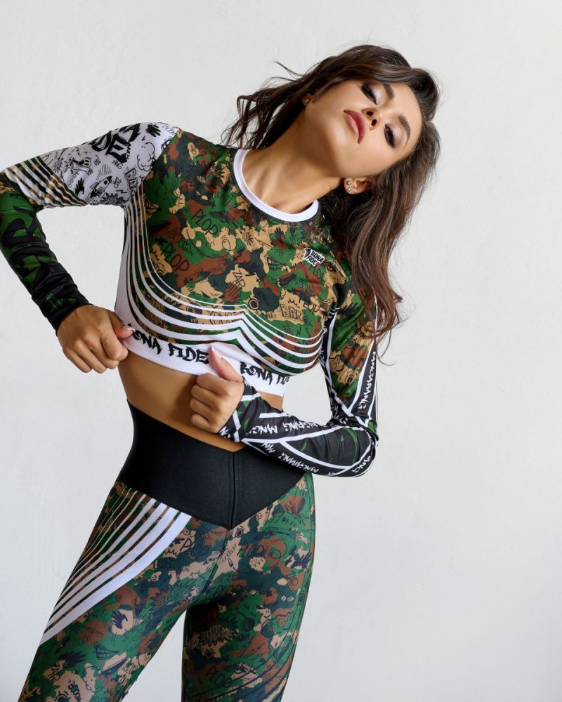 Bona Fide: Rashguard Mini Military Edition "Khaki"