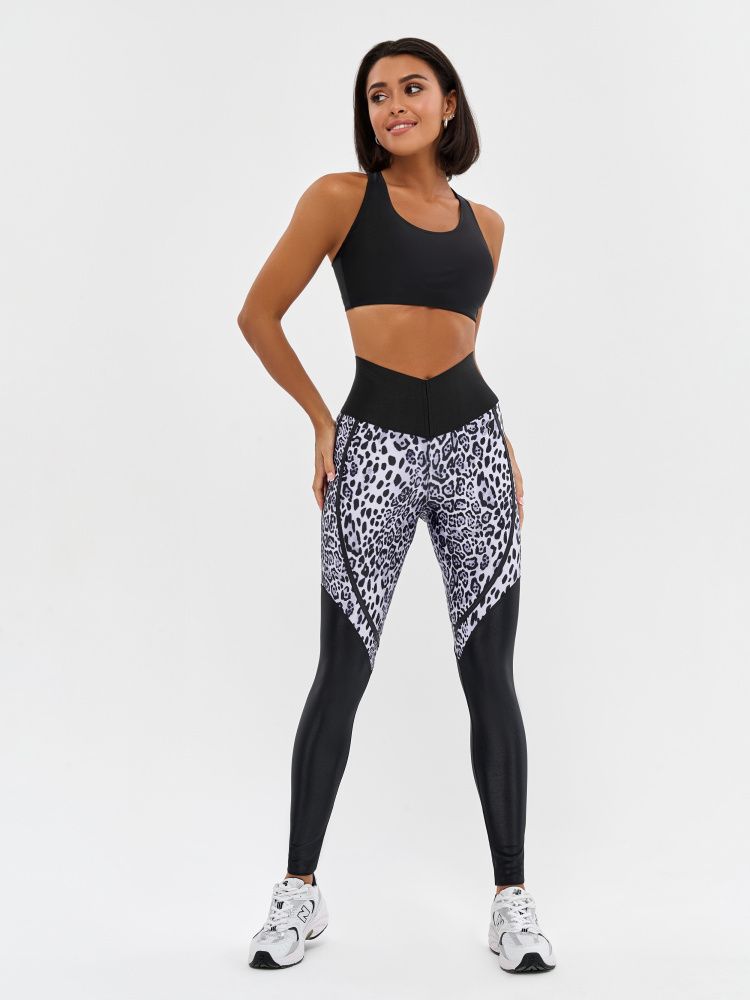 Лосины Flirt Leggings "Snow Leo "