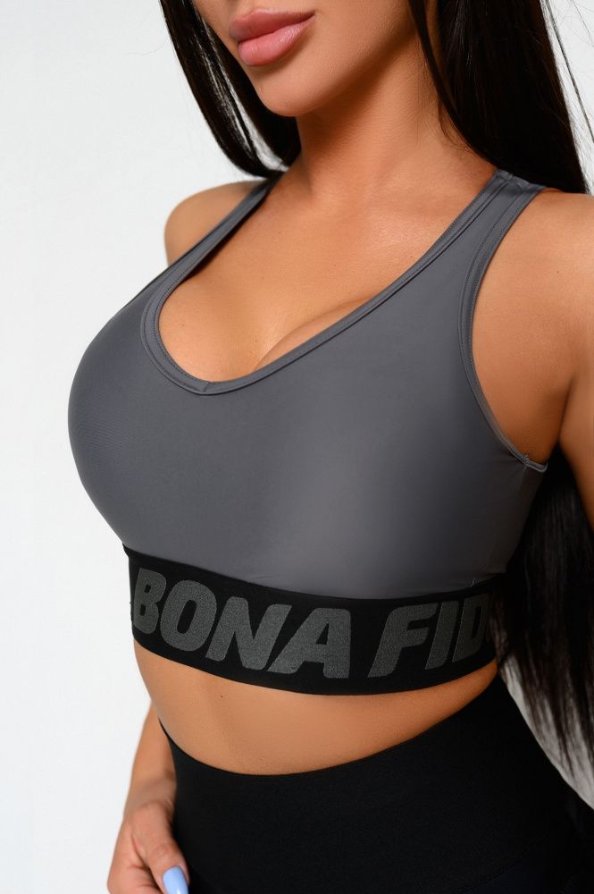 Bona Fide: Top Mini "Dark Gray"