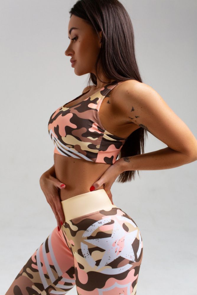 Bona Fide: MuscleTop Glamour Army "Coral"