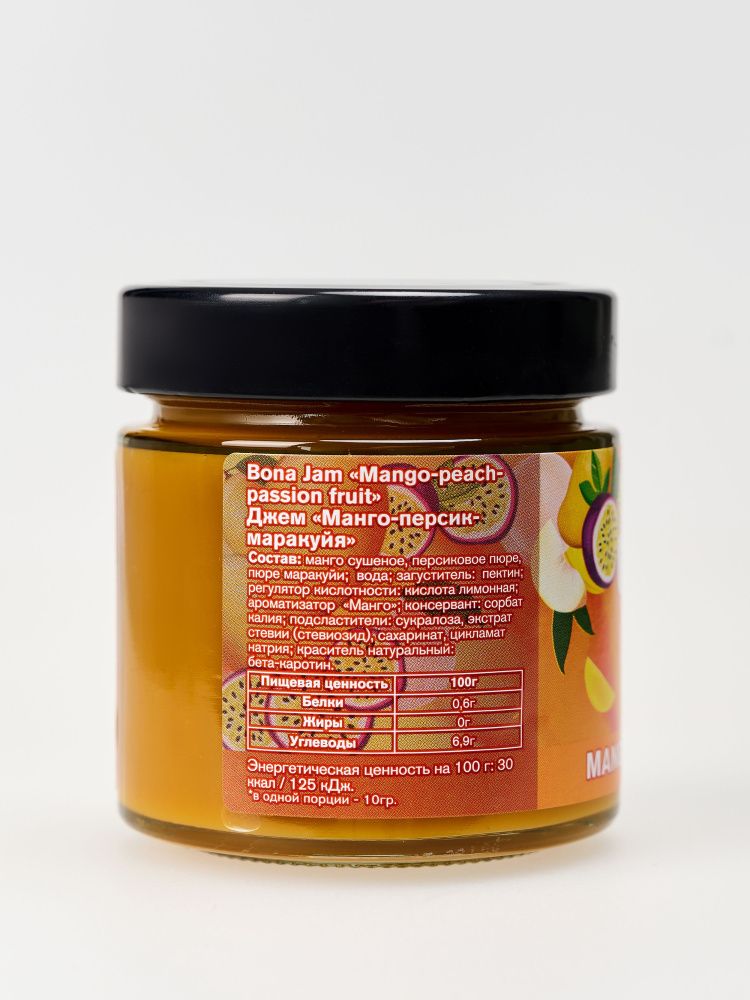 Bona Diet: Bona Jam - Персик-манго-маракуйя