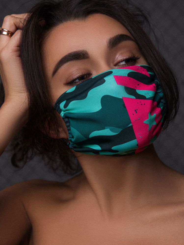 Bona Fide: Defend Mask "Glamour Army Emerald"